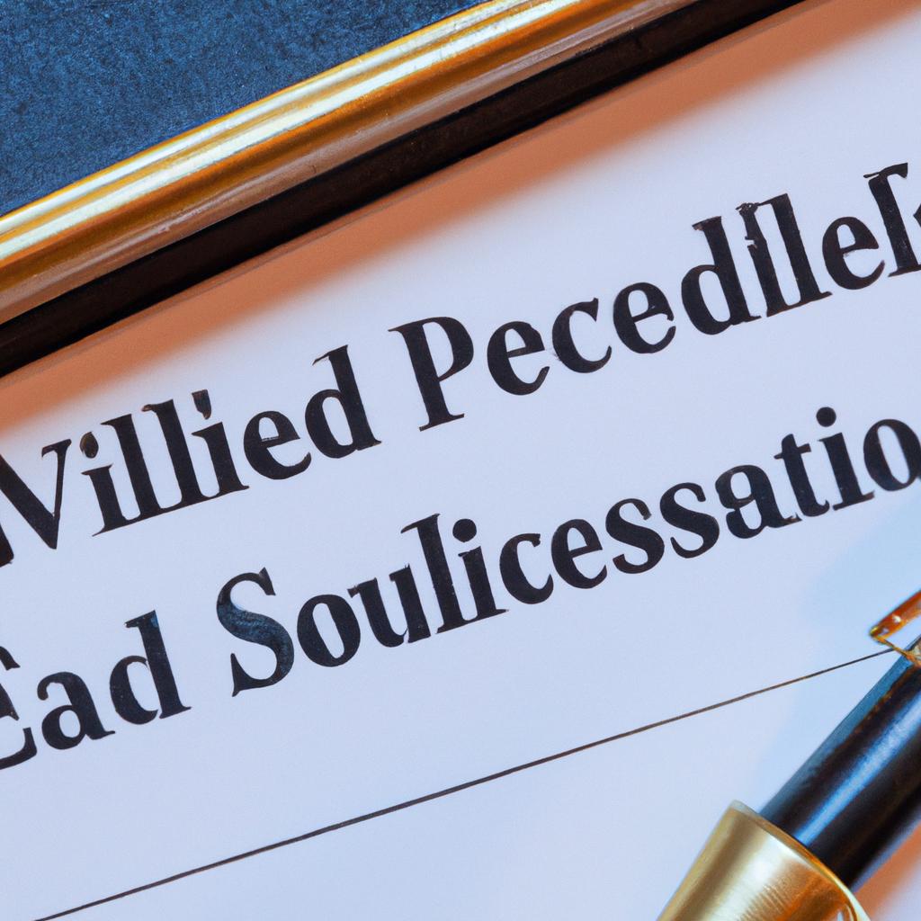 Recommendations for Ensuring the Validity and Effectiveness of a Will Codicil